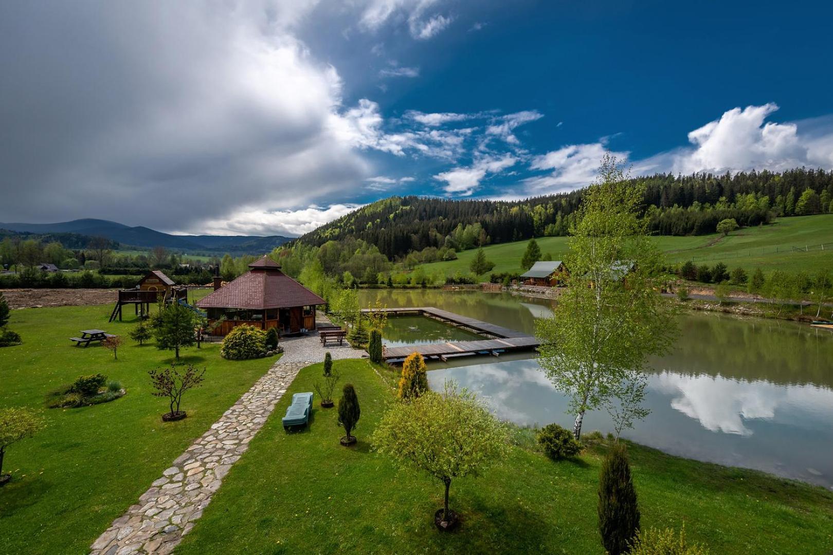 Domki Gorska Zatoka สโตรเนีย ชล็องสเกีย ภายนอก รูปภาพ